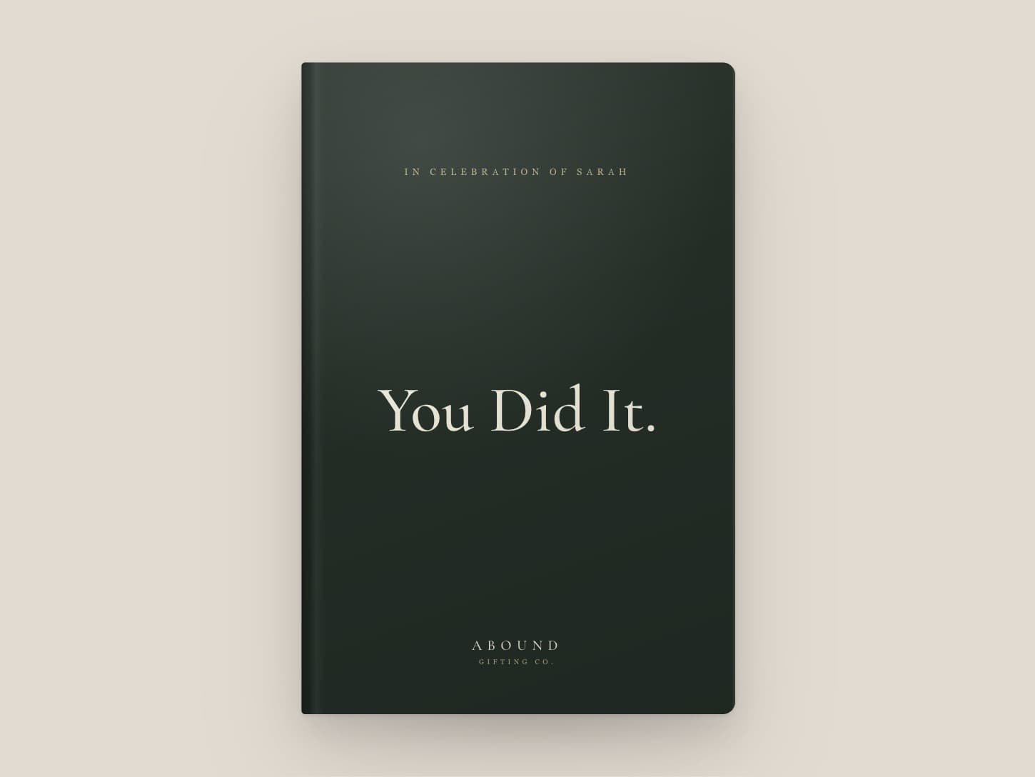 The Abound Achievement & Milestone book