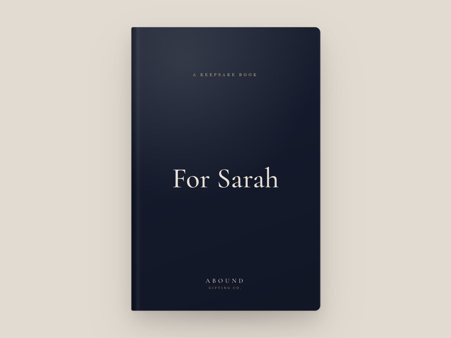 The Abound Customizable Book book