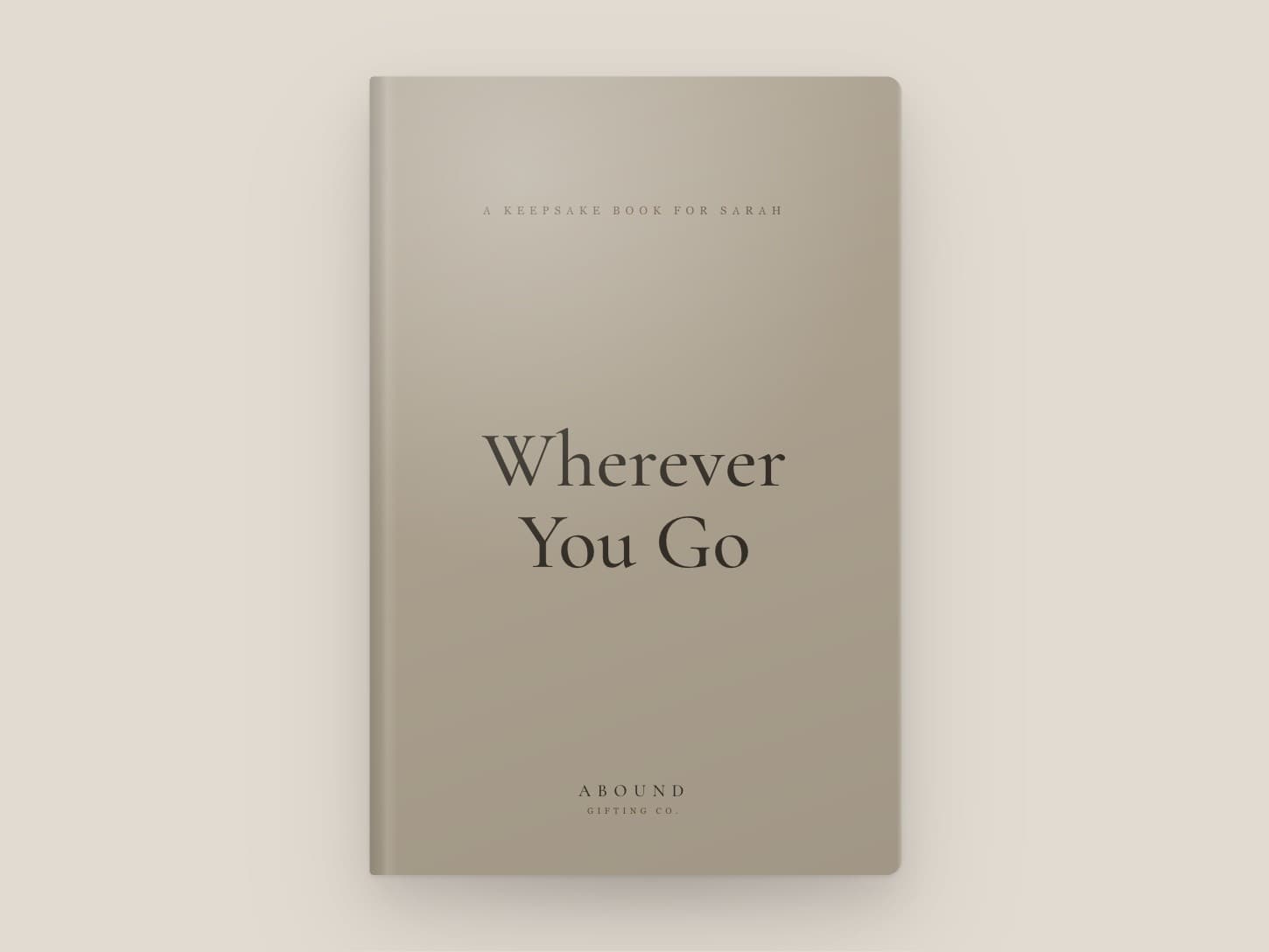 The Abound Farewell / Moving Away book