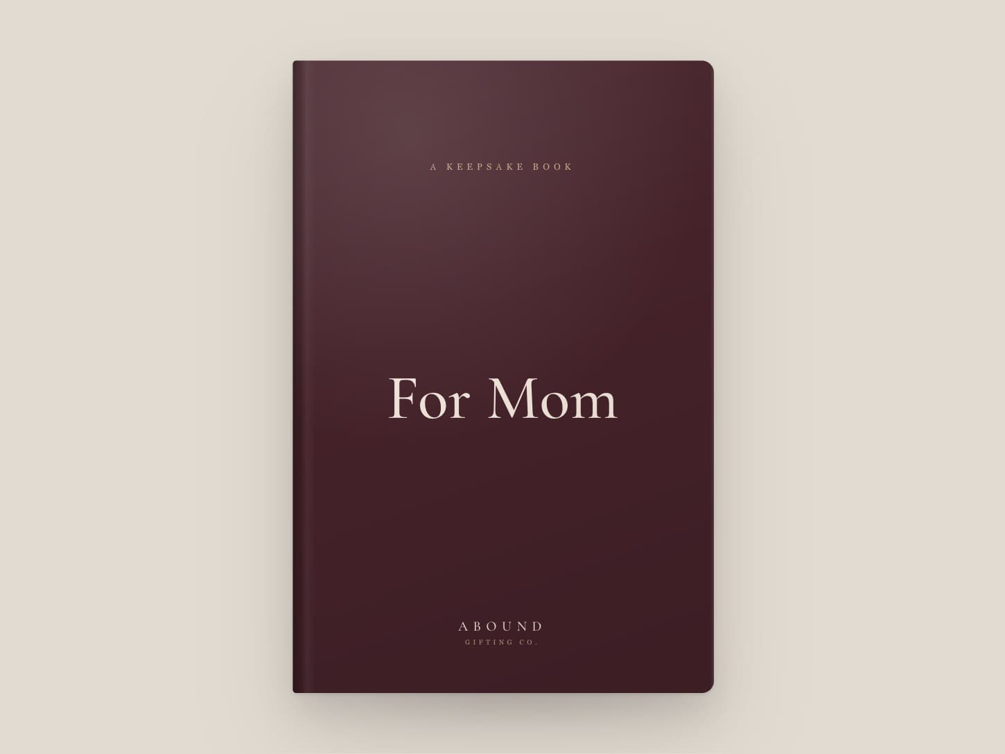 The Abound For Mom book