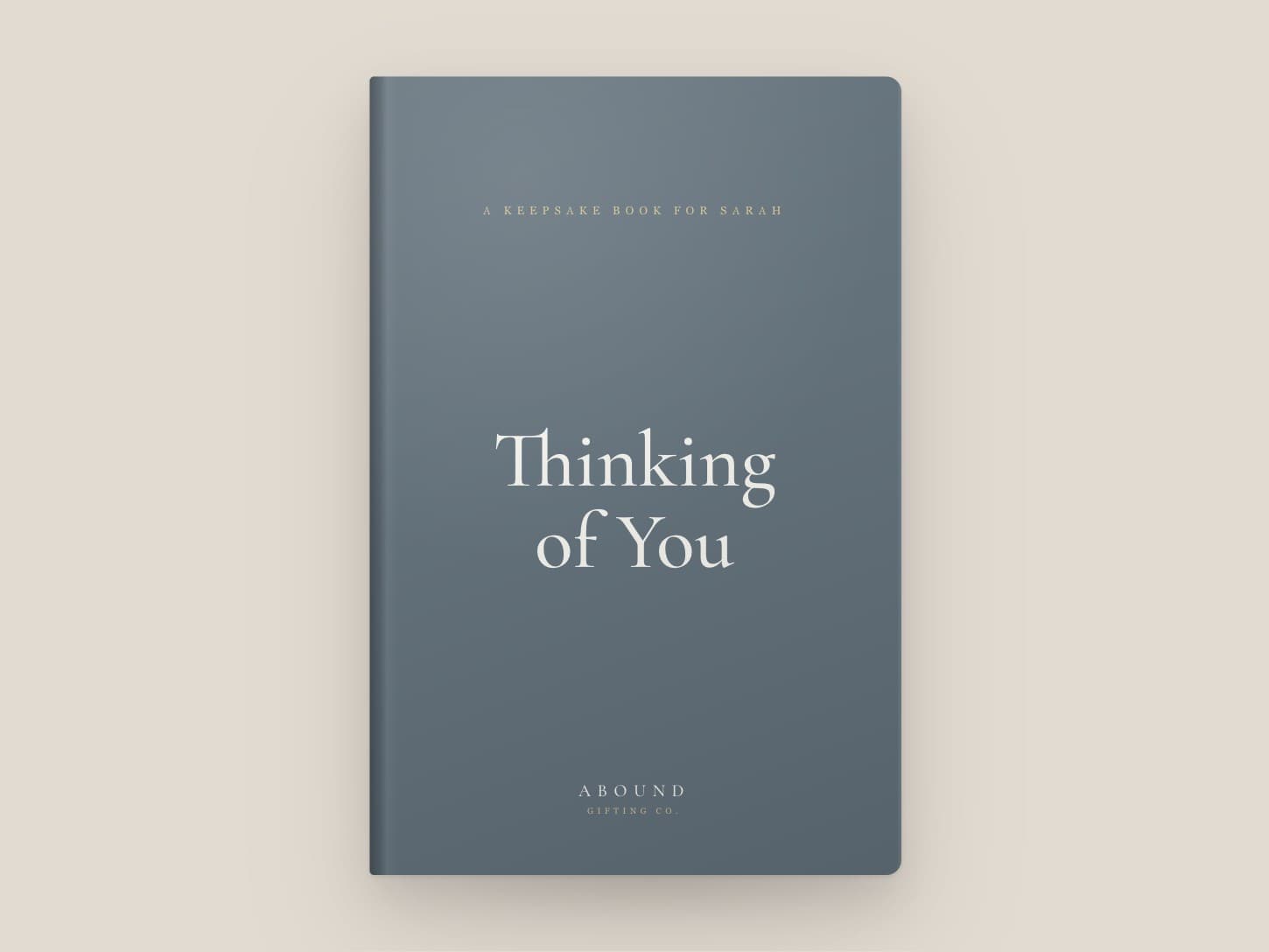 The Abound Thinking of You book